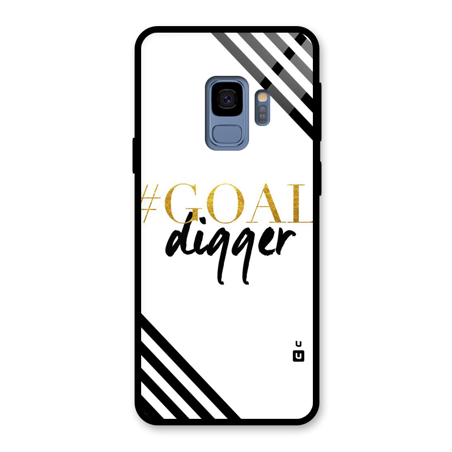 Goal Digger Glass Back Case for Galaxy S9