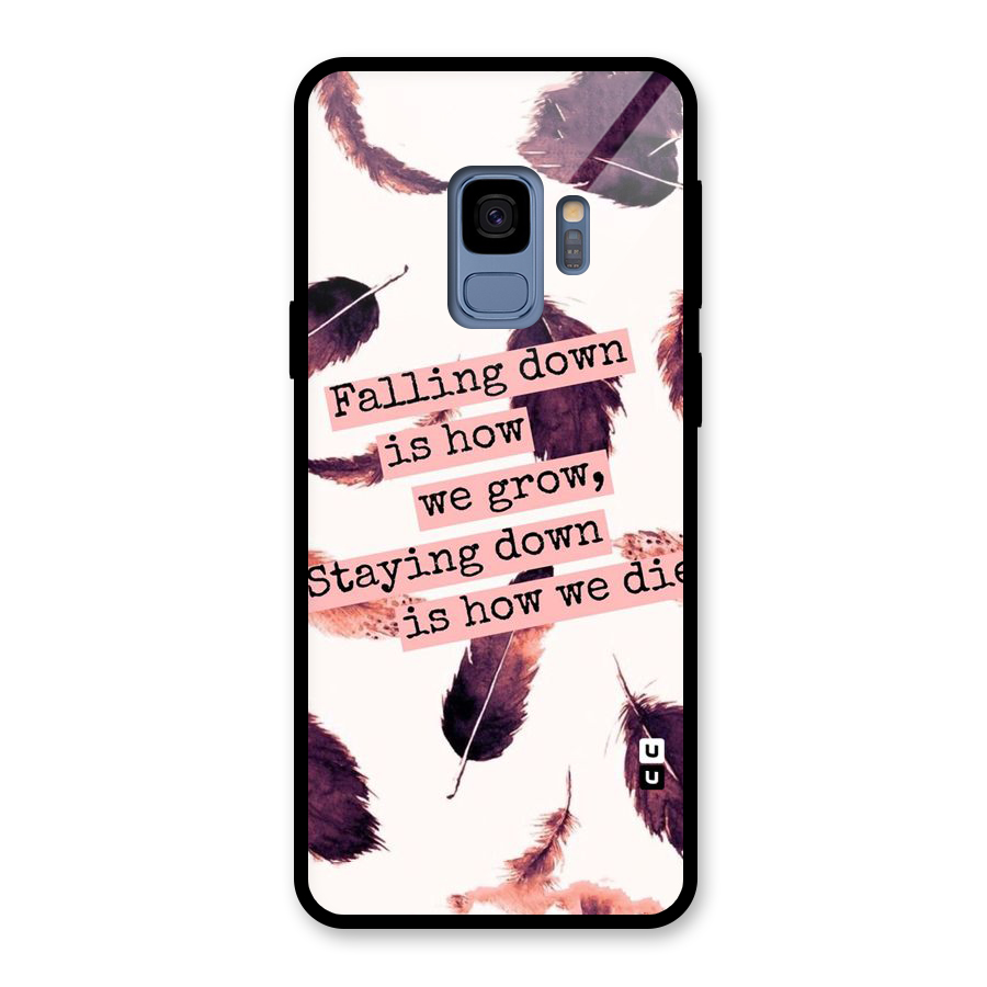 Grow Glass Back Case for Galaxy S9