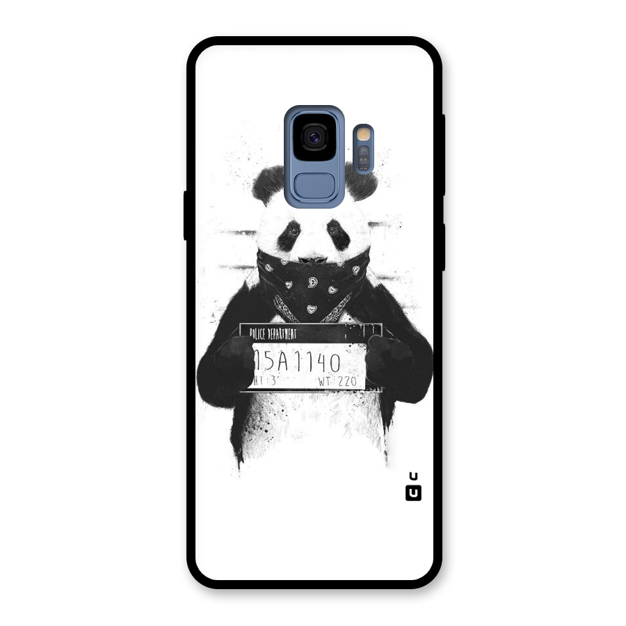 Guilty Panda Glass Back Case for Galaxy S9