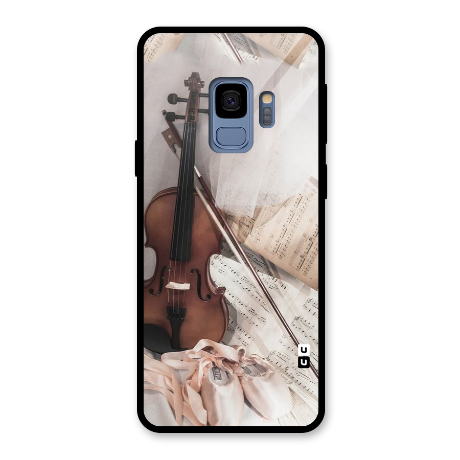 Guitar And Co Glass Back Case for Galaxy S9