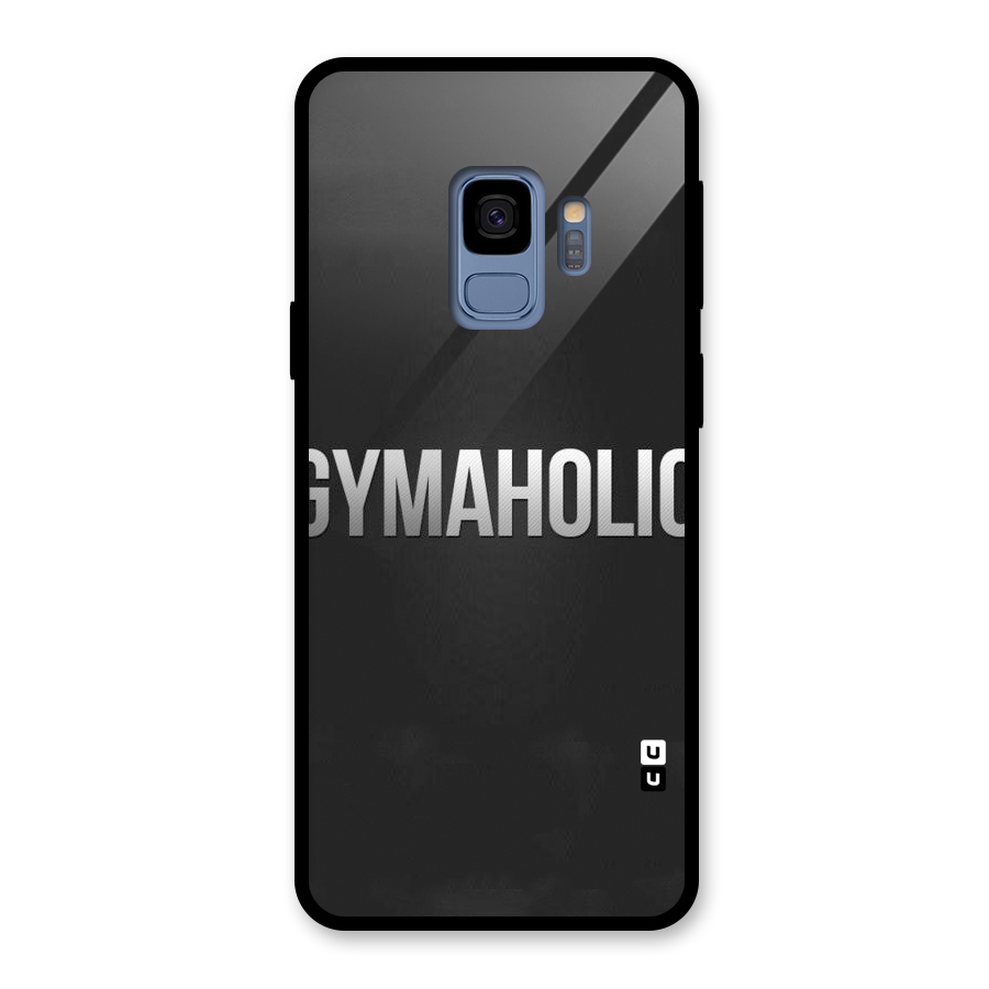 Gymaholic Glass Back Case for Galaxy S9