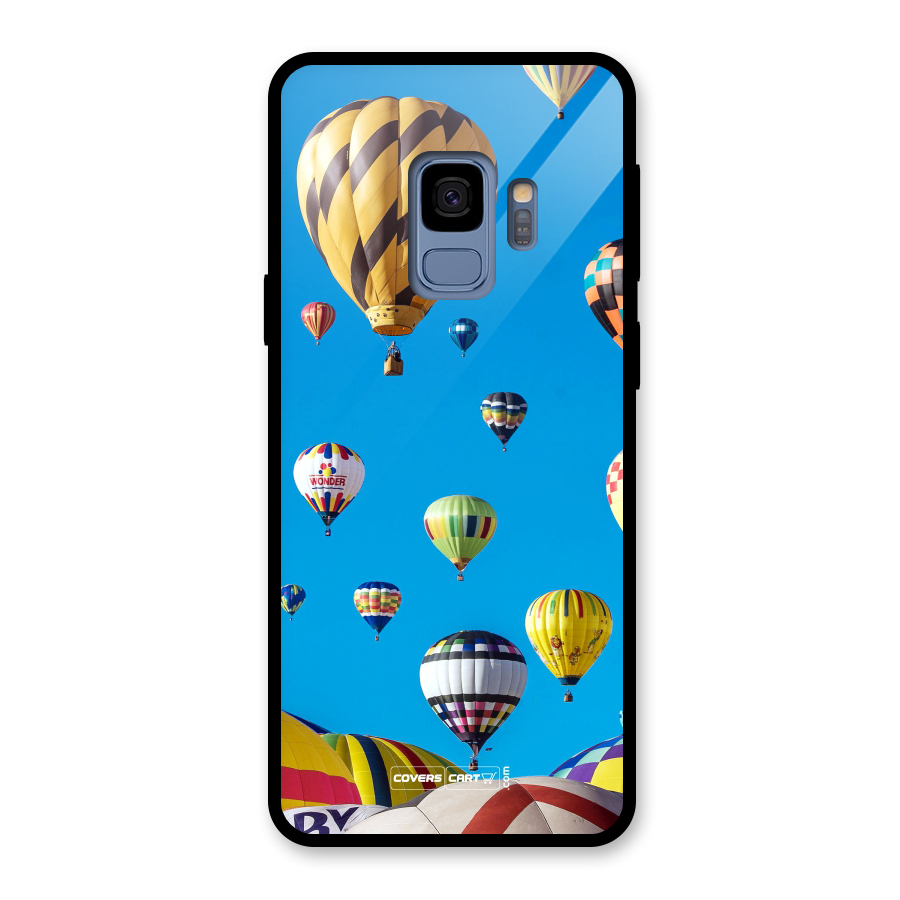 Hot Air Baloons Glass Back Case for Galaxy S9