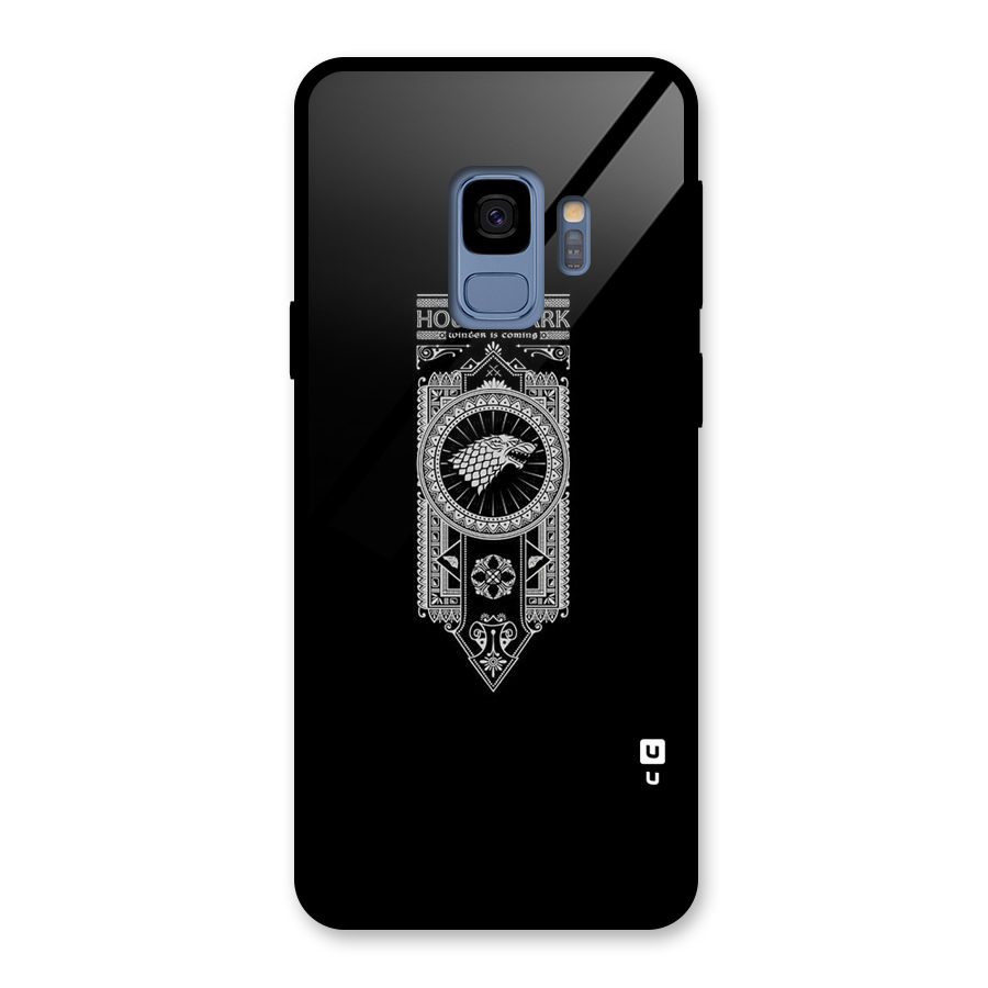 House Banner Glass Back Case for Galaxy S9