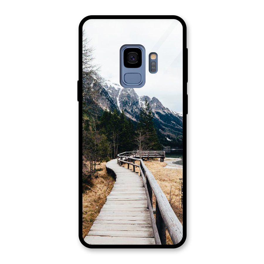 Just Wander Glass Back Case for Galaxy S9