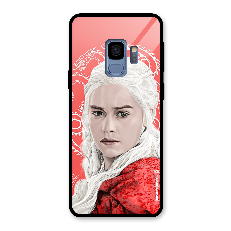 Khaleesi The Living Dragon Glass Back Case for Galaxy S9