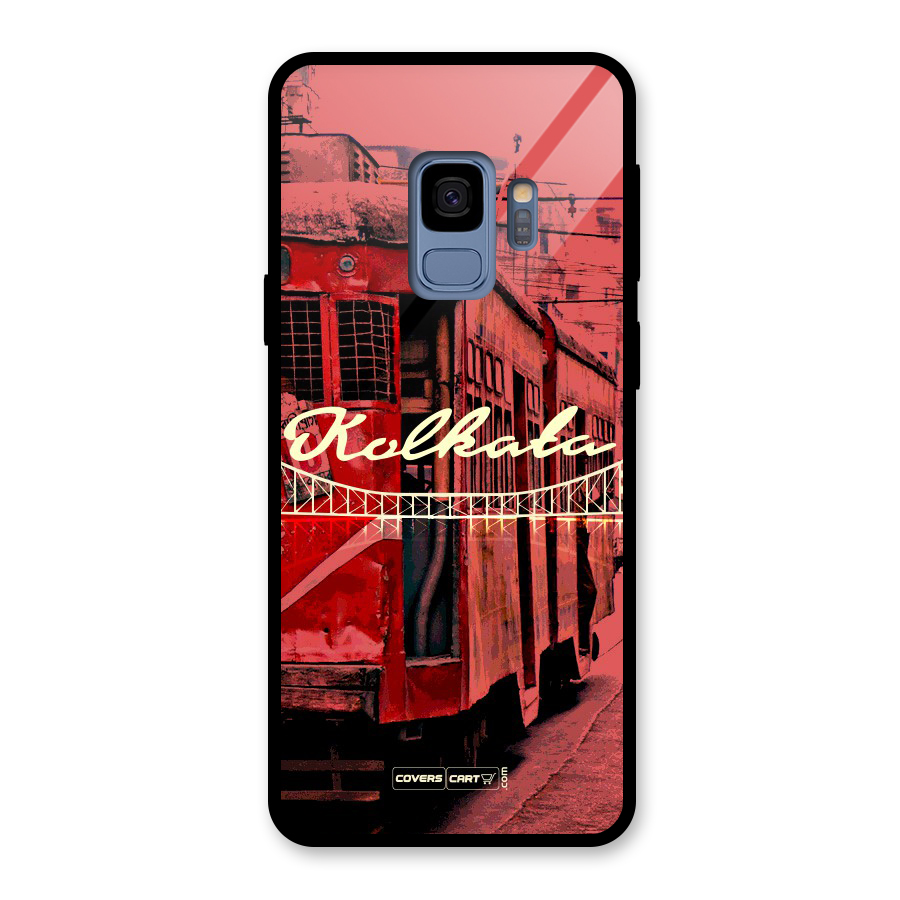 Kolkata Citystyle Glass Back Case for Galaxy S9