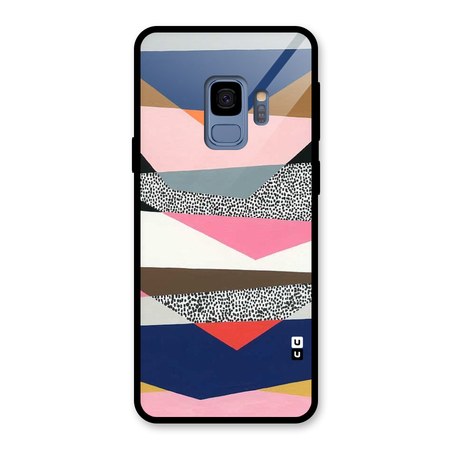 Lethal Abstract Glass Back Case for Galaxy S9