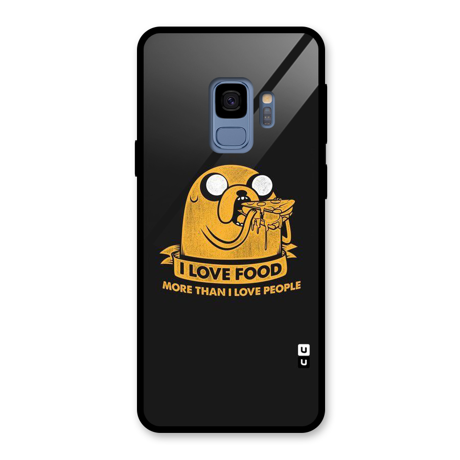 Love Food Glass Back Case for Galaxy S9