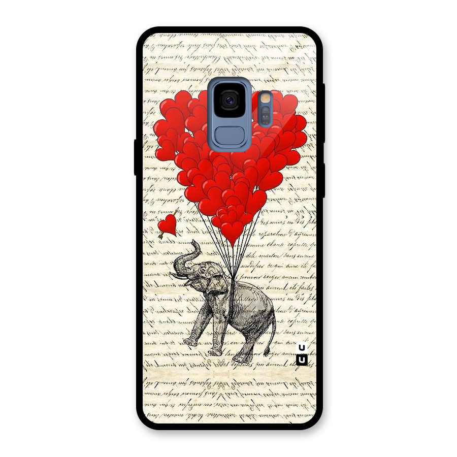 Love Weight Glass Back Case for Galaxy S9