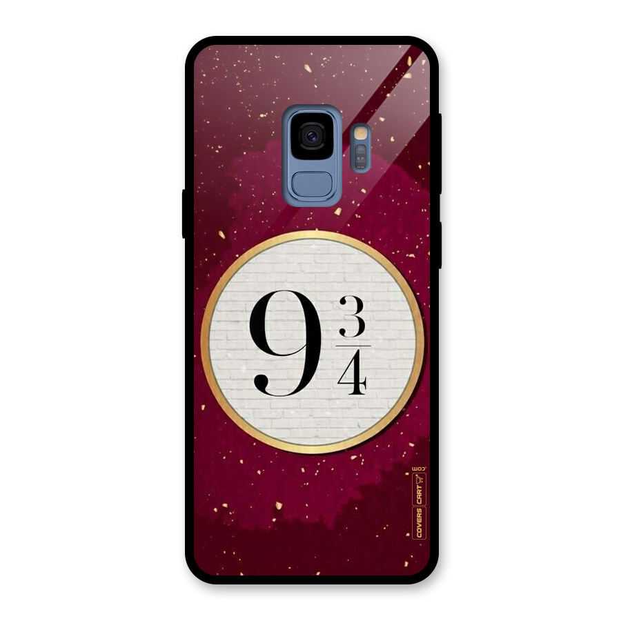 Magic Number Glass Back Case for Galaxy S9