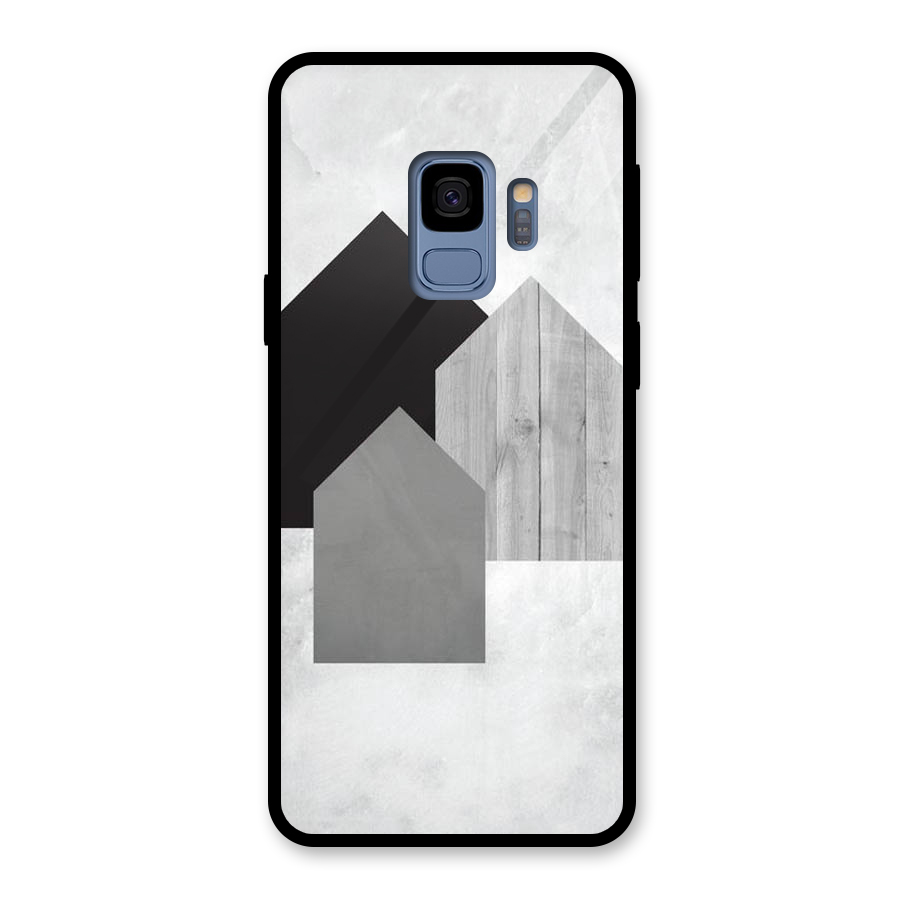 Marble Poster Glass Back Case for Galaxy S9