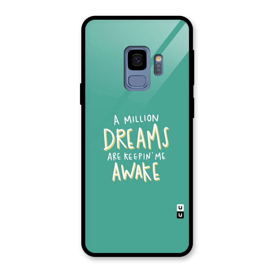 Million Dreams Glass Back Case for Galaxy S9