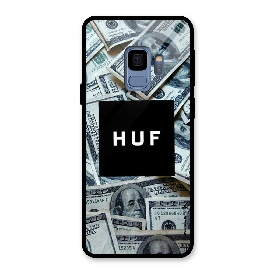 Money Life Glass Back Case for Galaxy S9