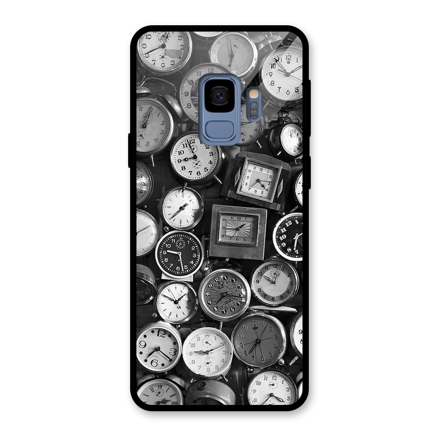 Monochrome Collection Glass Back Case for Galaxy S9