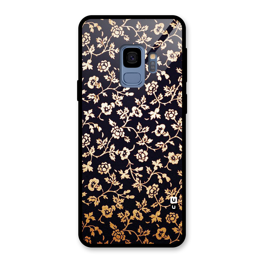 Most Beautiful Floral Glass Back Case for Galaxy S9