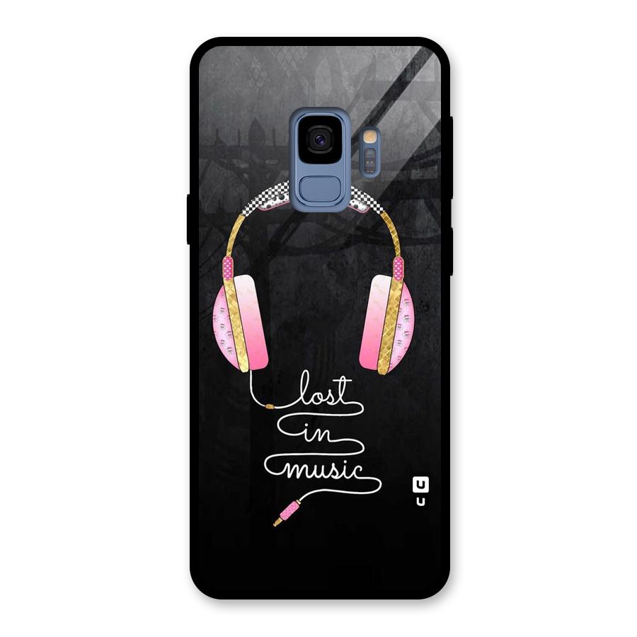 Music Lost Glass Back Case for Galaxy S9