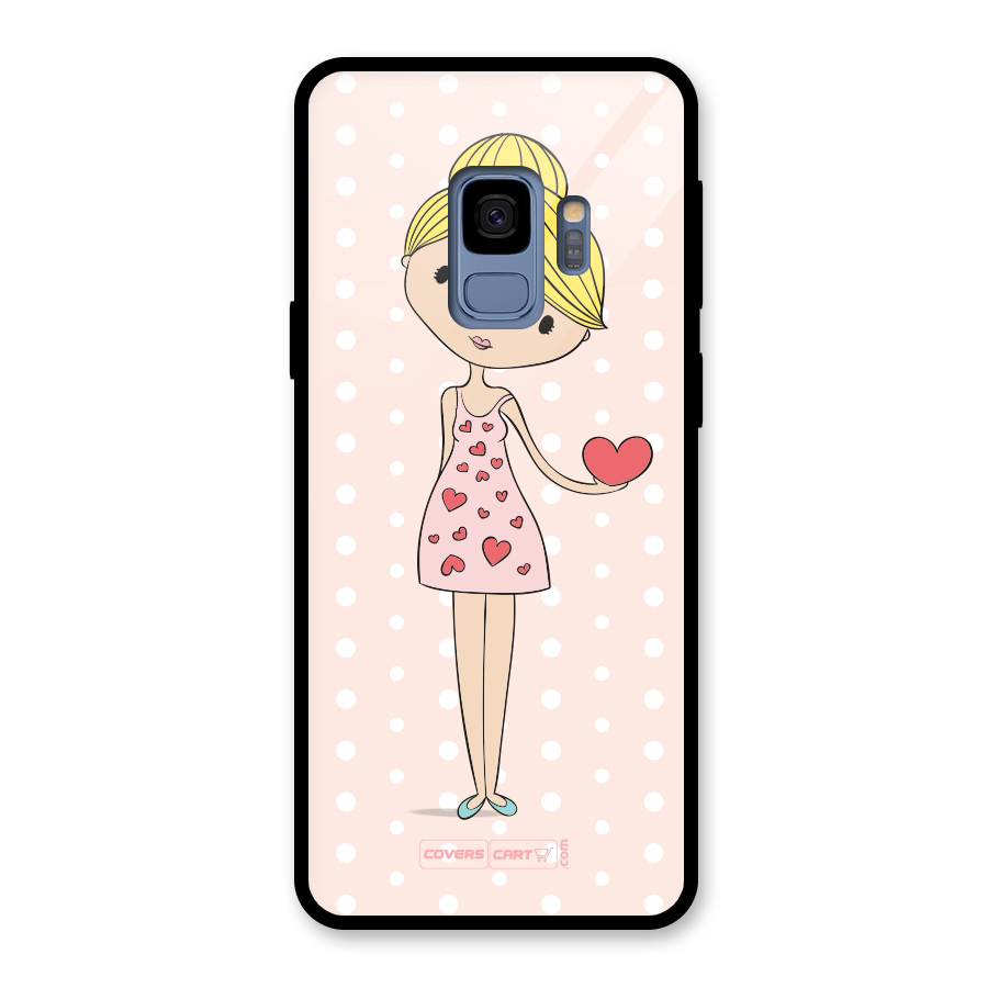 My Innocent Heart Glass Back Case for Galaxy S9