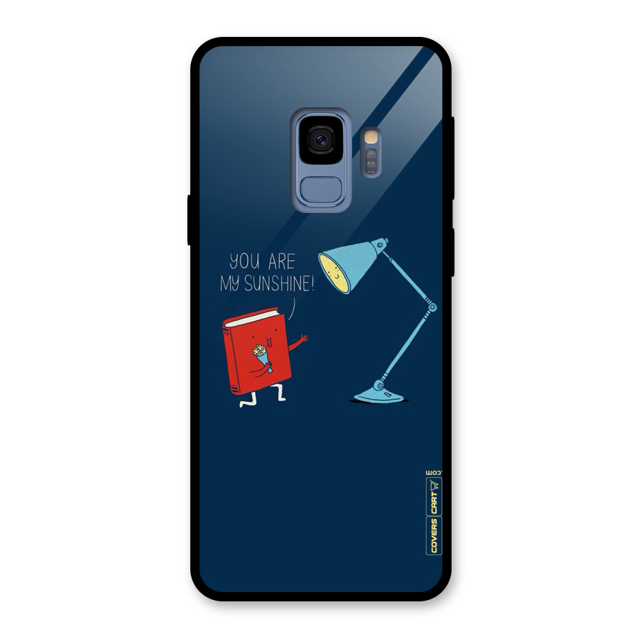 My Sunshine Glass Back Case for Galaxy S9