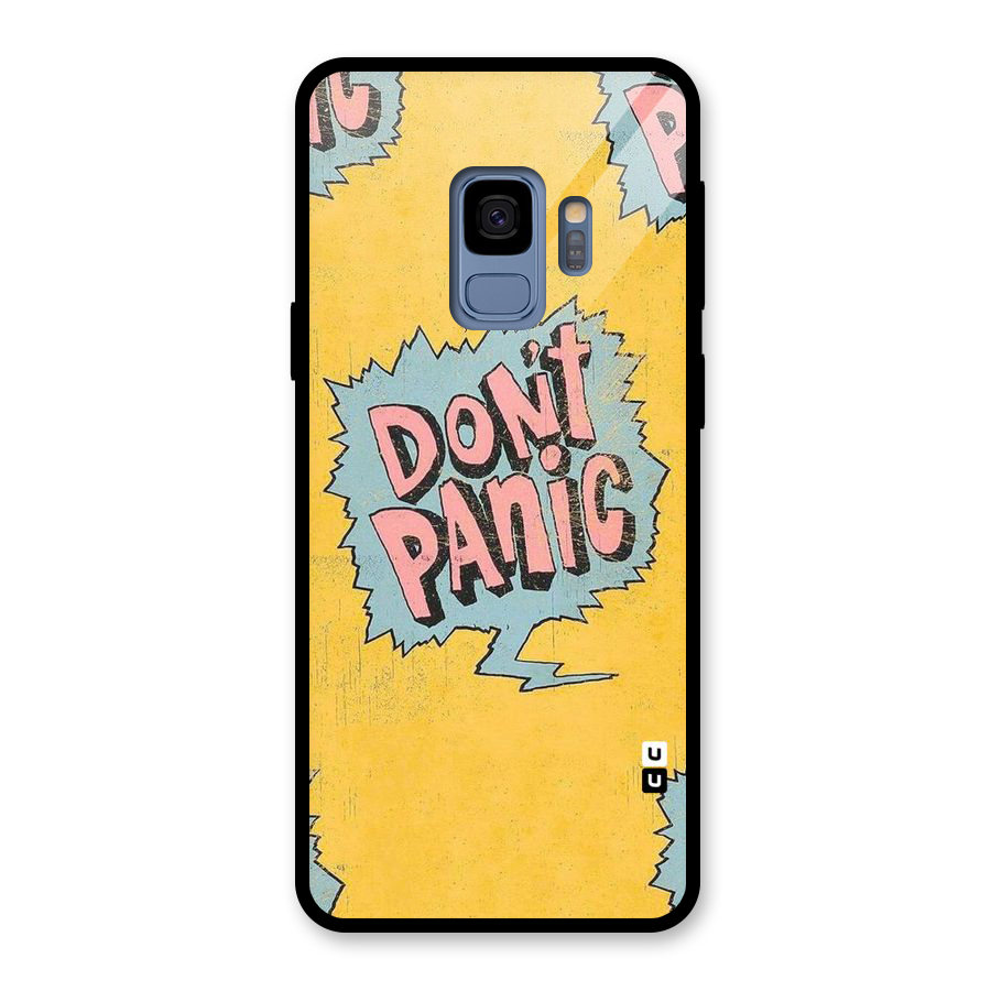 No Panic Glass Back Case for Galaxy S9