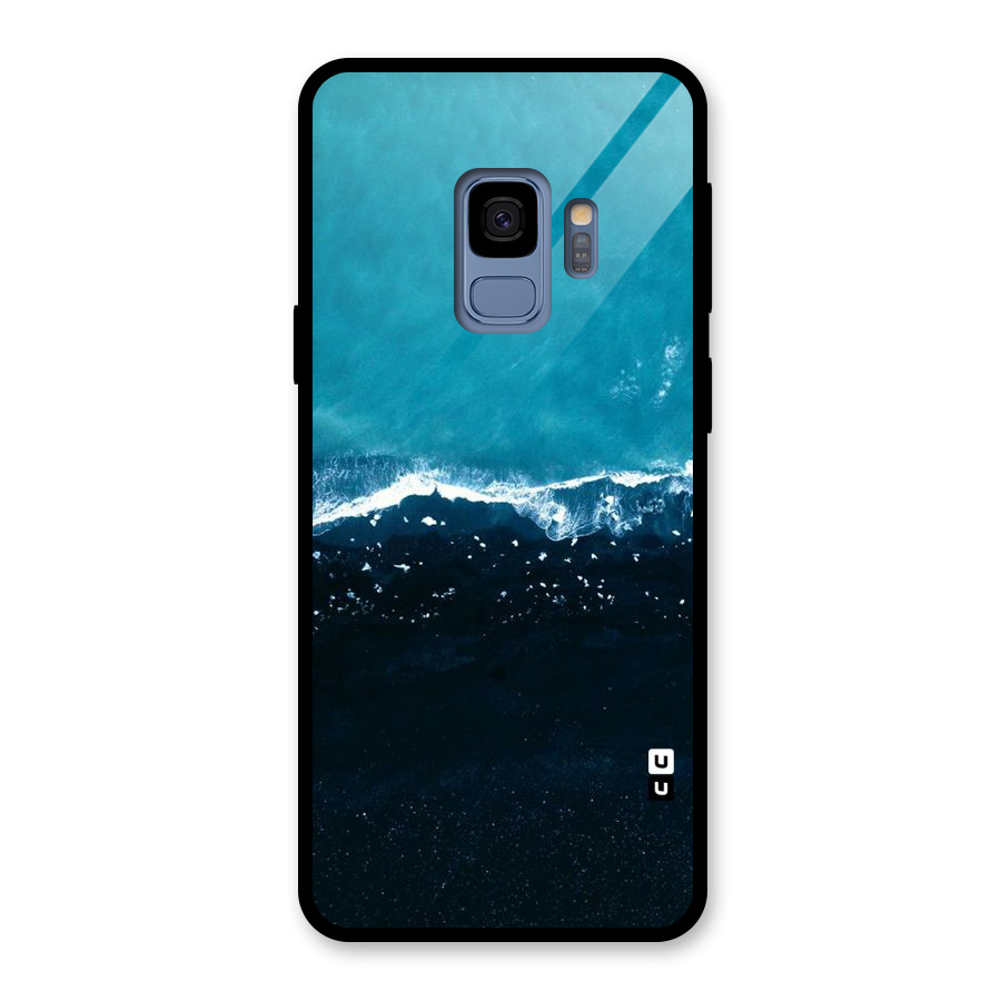 Ocean Blues Glass Back Case for Galaxy S9