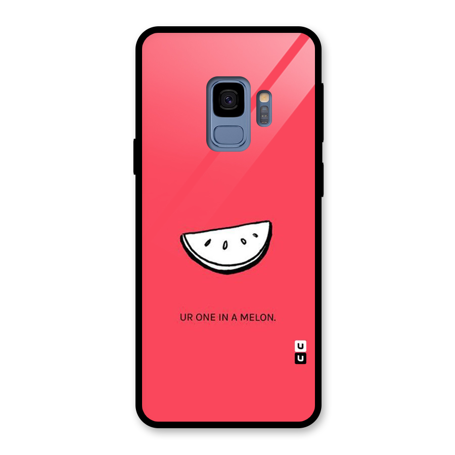 One In Melon Glass Back Case for Galaxy S9