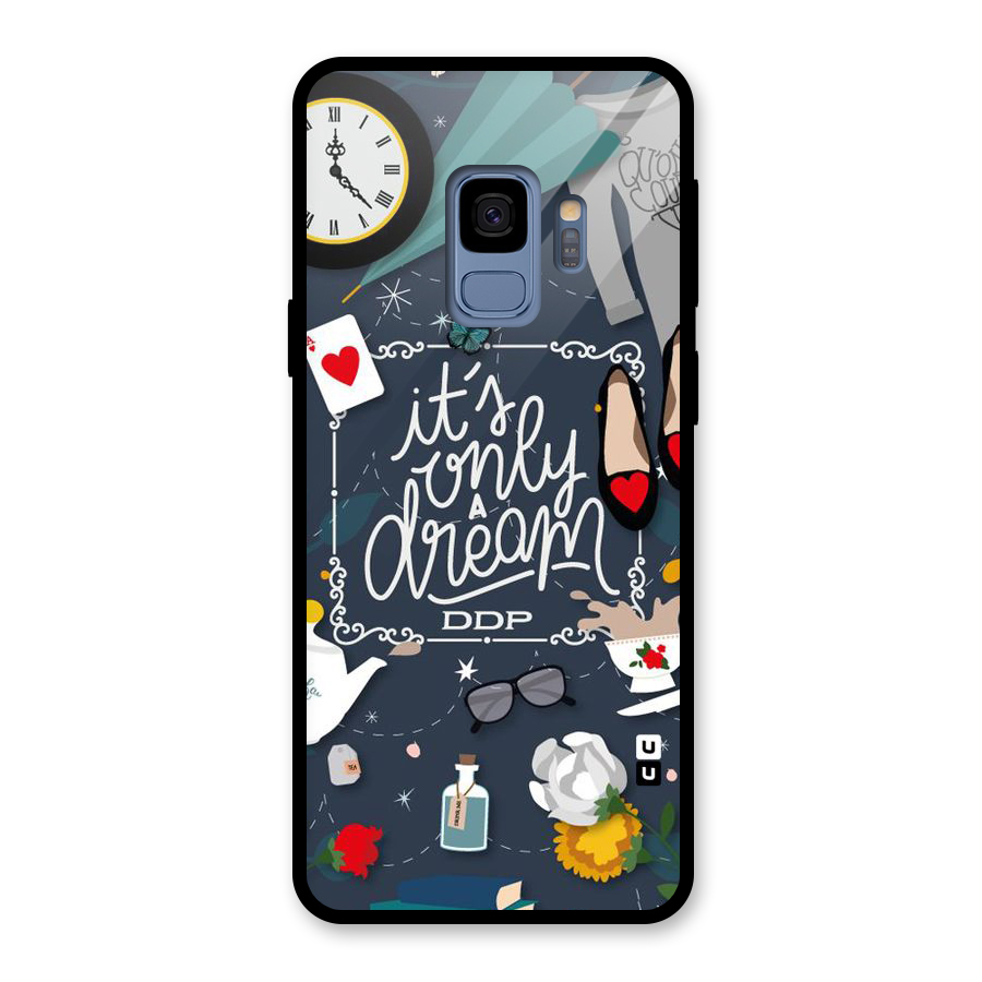 Only A Dream Glass Back Case for Galaxy S9