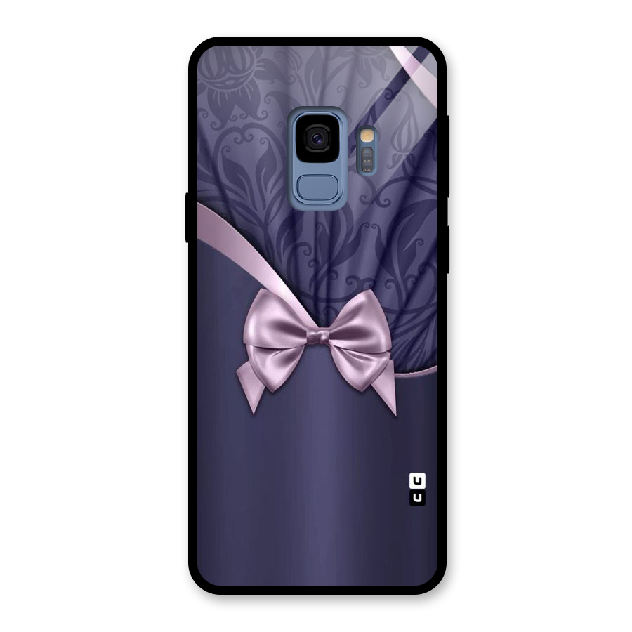 Pink Ribbon Glass Back Case for Galaxy S9