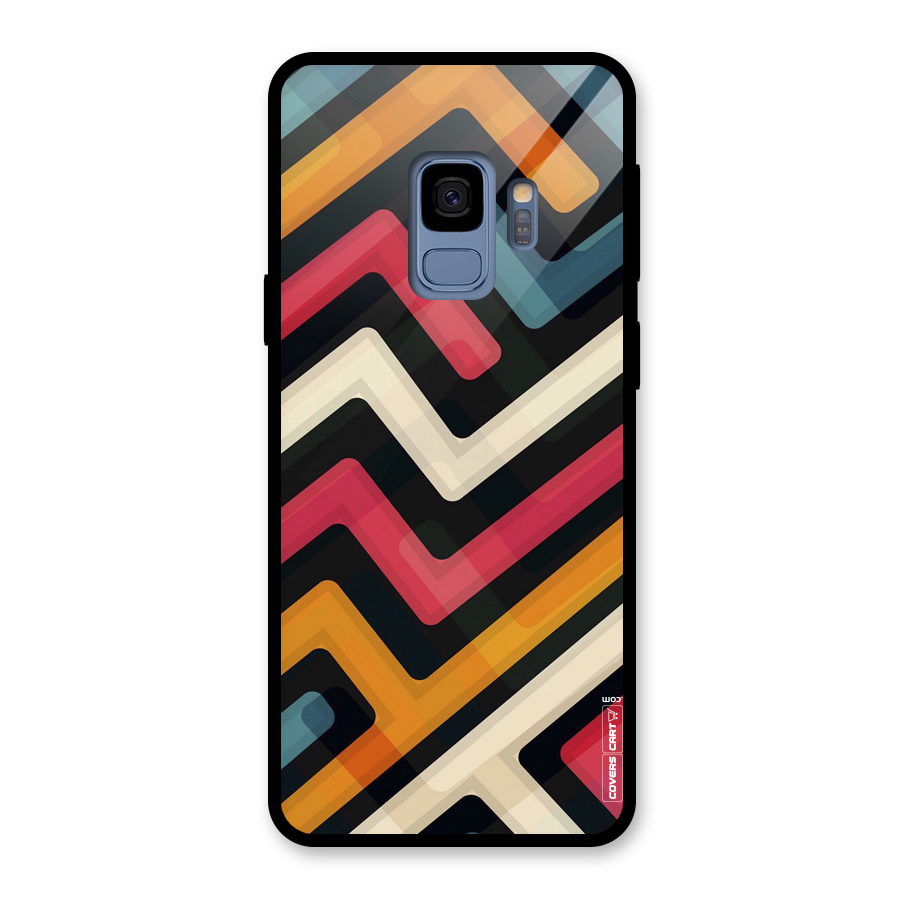 Pipelines Glass Back Case for Galaxy S9