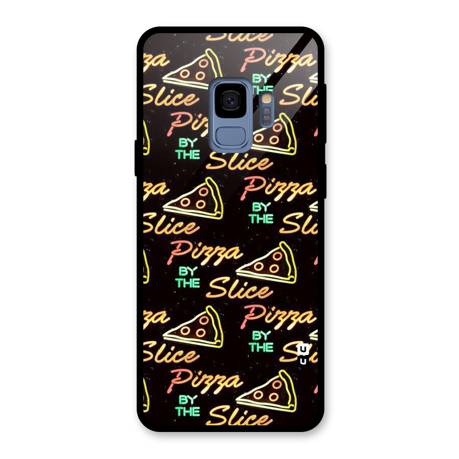 Pizza By Slice Glass Back Case for Galaxy S9