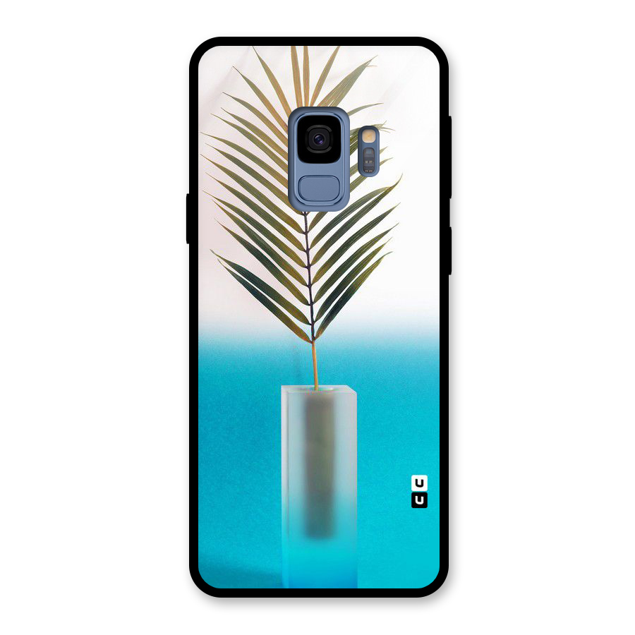 Plant Home Art Glass Back Case for Galaxy S9