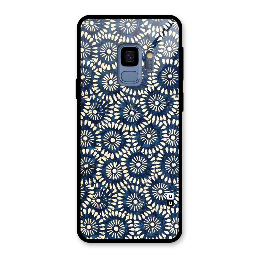 Pretty Circles Glass Back Case for Galaxy S9