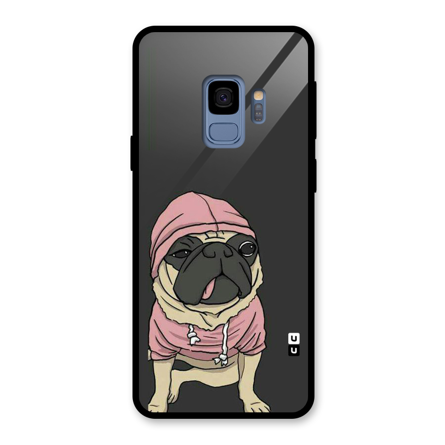 Pug Swag Glass Back Case for Galaxy S9