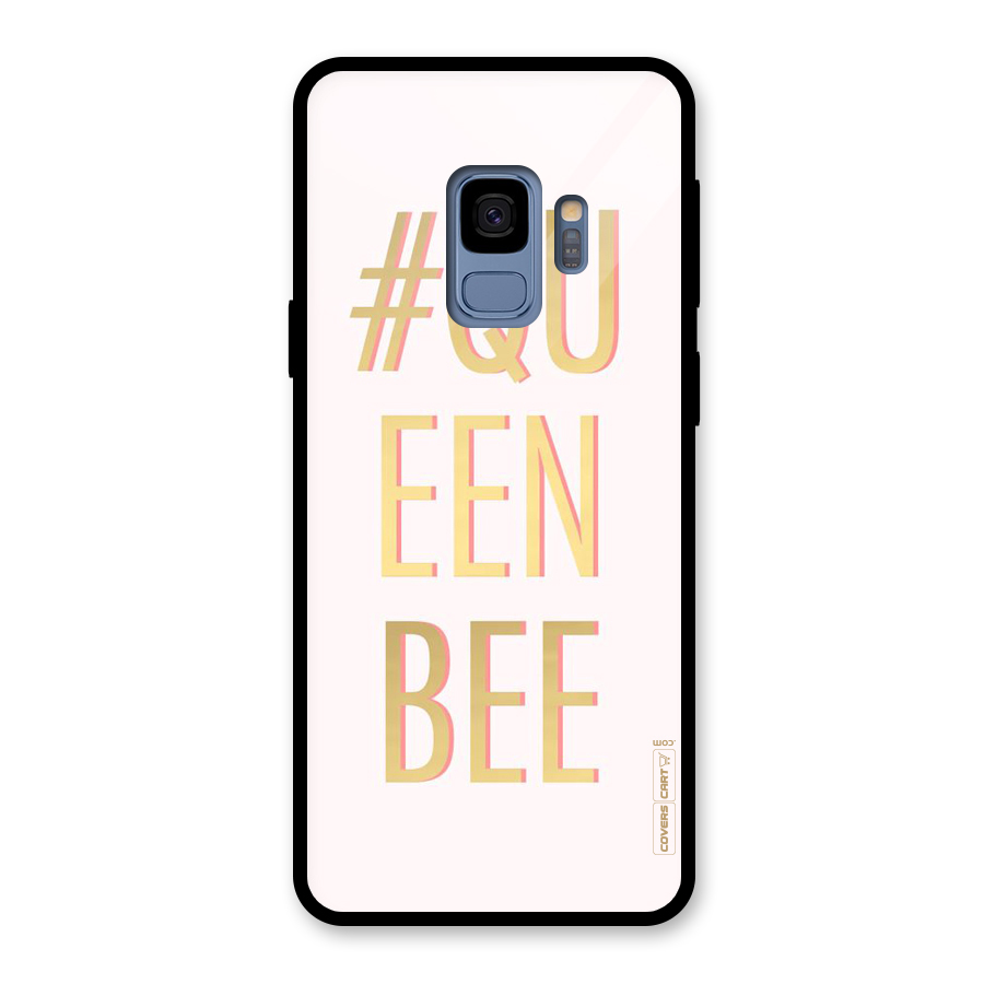 Queen Bee Glass Back Case for Galaxy S9