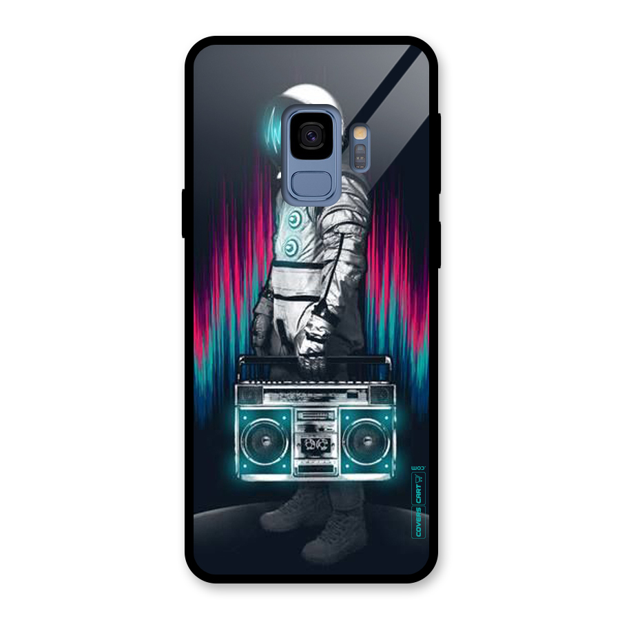 Radio Man Glass Back Case for Galaxy S9