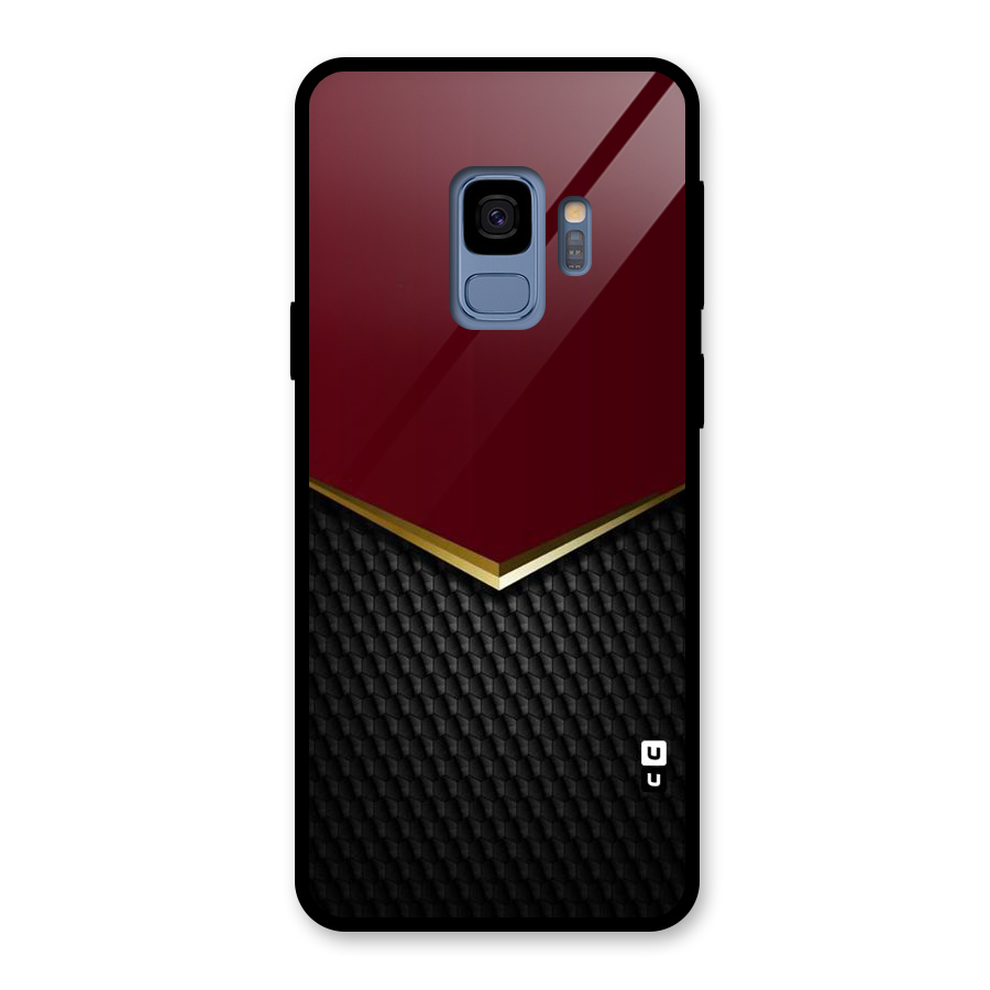 Rich Design Glass Back Case for Galaxy S9
