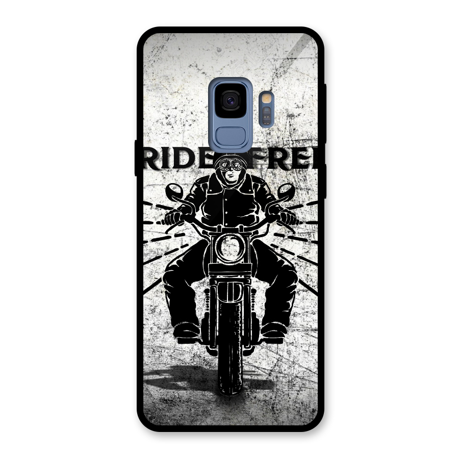 Ride Free Glass Back Case for Galaxy S9