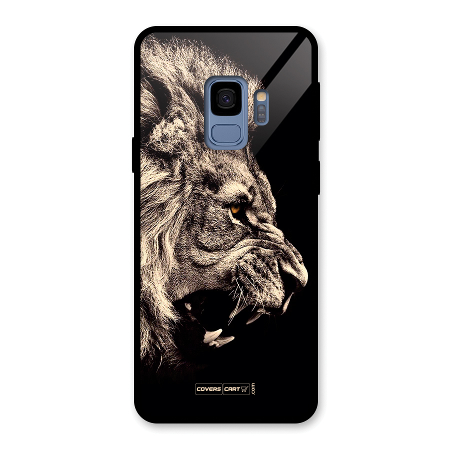 Roaring Lion Glass Back Case for Galaxy S9