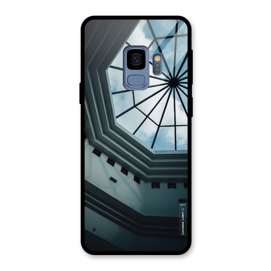 Rooftop Perspective Glass Back Case for Galaxy S9