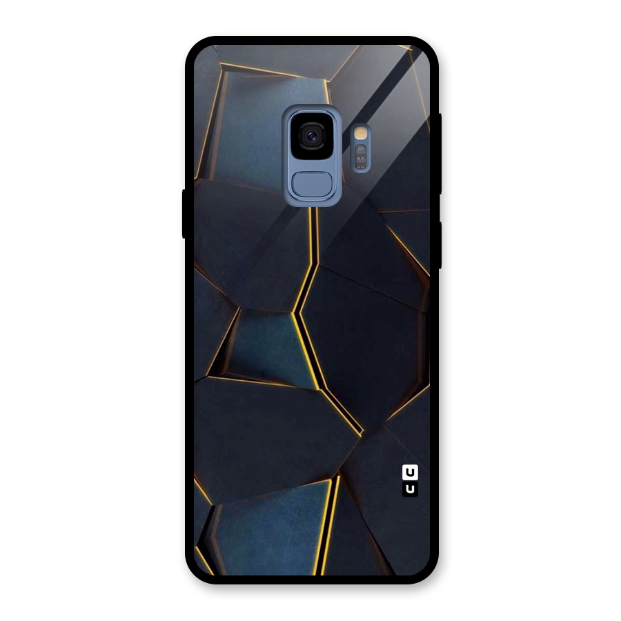 Royal Abstract Glass Back Case for Galaxy S9