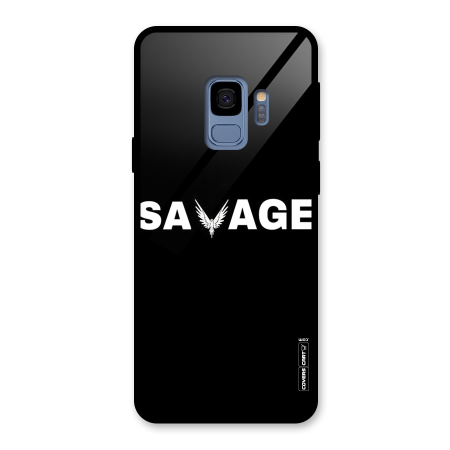 Savage Glass Back Case for Galaxy S9