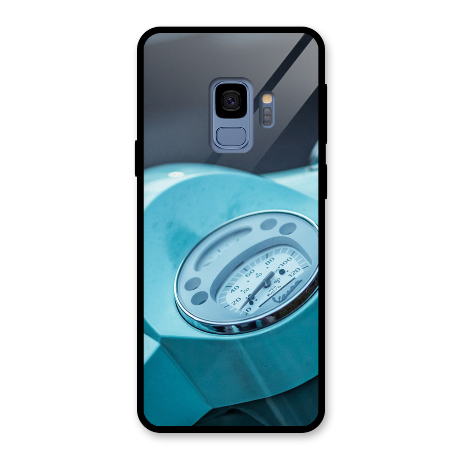 Scooter Meter Glass Back Case for Galaxy S9