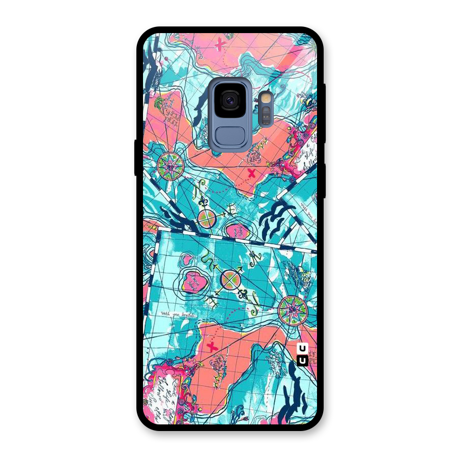 Sea Adventure Glass Back Case for Galaxy S9