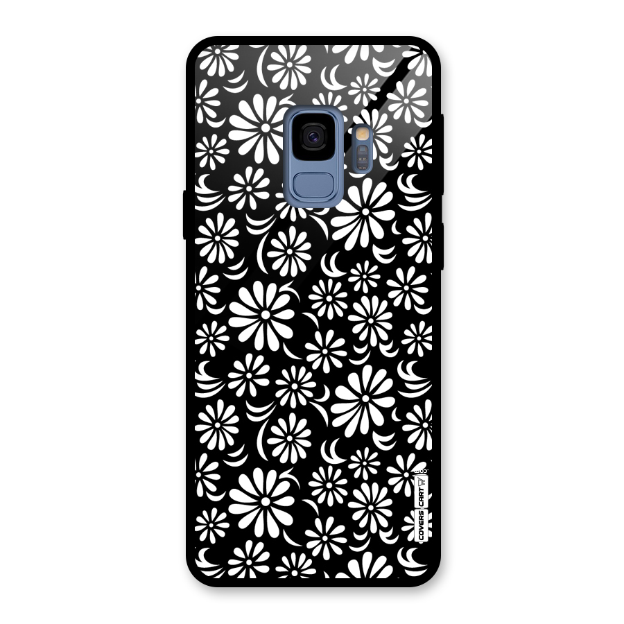 Sea Shell Abstract Art Glass Back Case for Galaxy S9