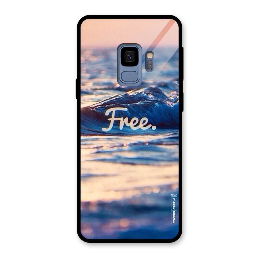 Set Yourself Free Glass Back Case for Galaxy S9