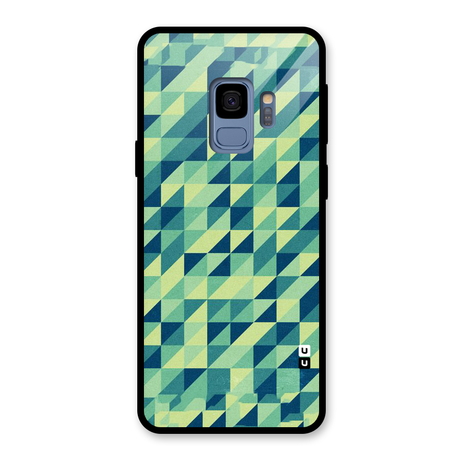 Shady Green Glass Back Case for Galaxy S9