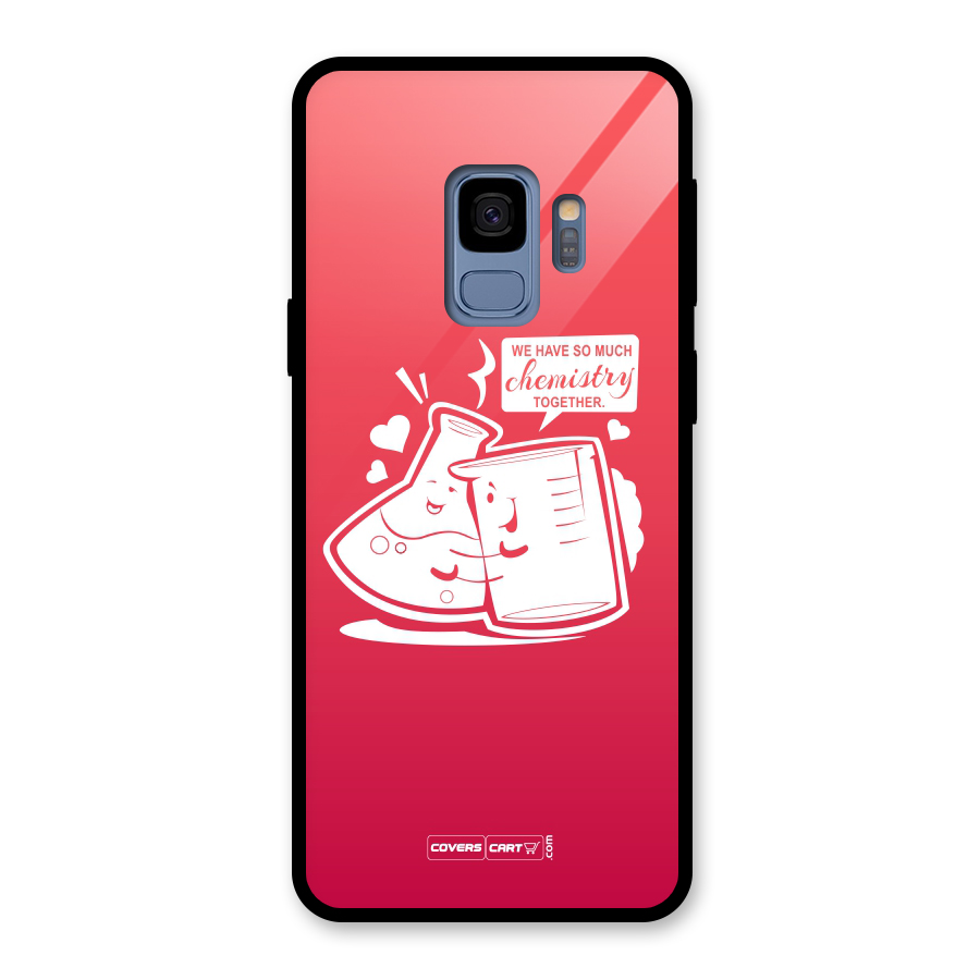 So Much Chemistry Glass Back Case for Galaxy S9