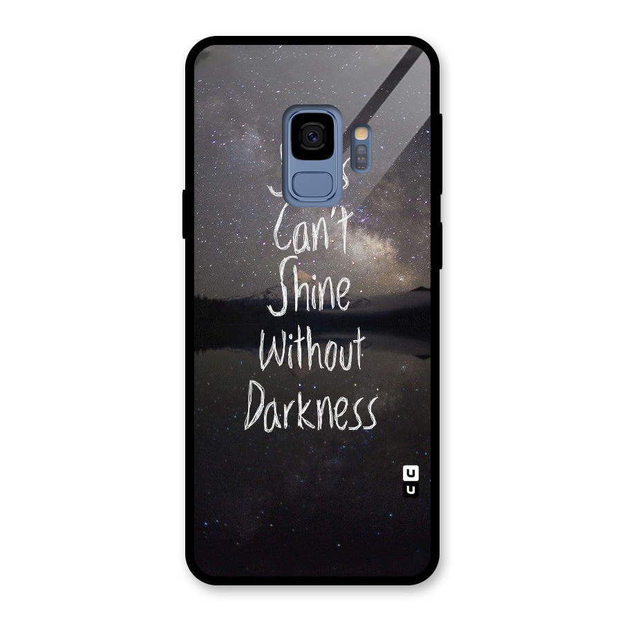 Stars Shine Glass Back Case for Galaxy S9