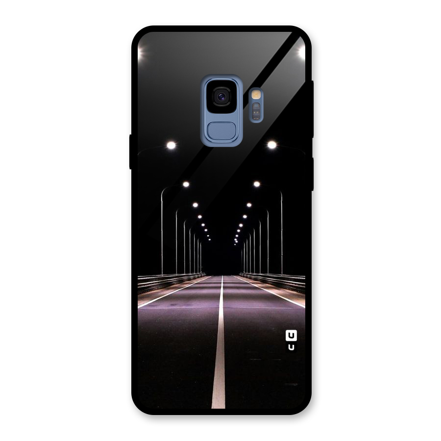 Street Light Glass Back Case for Galaxy S9