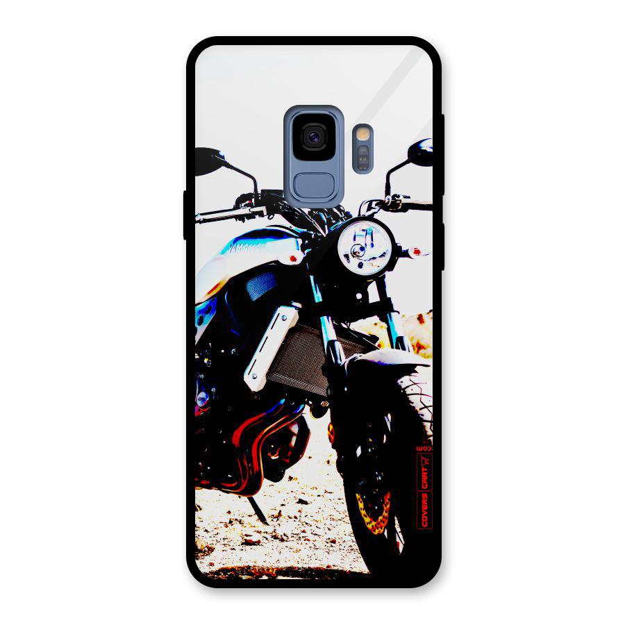 Stylish Ride Extreme Glass Back Case for Galaxy S9