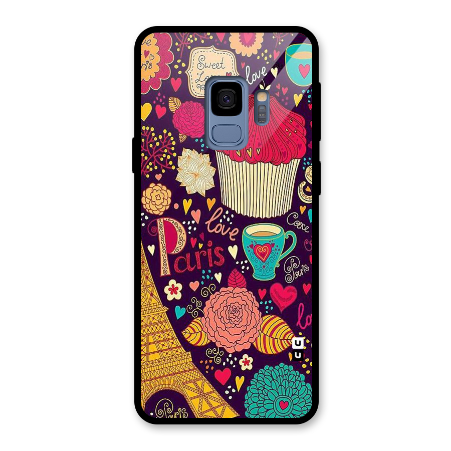Sweet Love Glass Back Case for Galaxy S9